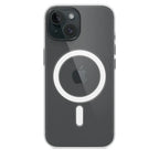 Original Magnetic Clear Case for iPhone 18 17 16 15 14 13 12 11 Pro Max 12 13 mini Funda for Magsafe Silicone Transparent Cover