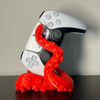 3D Printed Octopus Game Controller Stand Suitable for PS5 Controllers Desktop Stand Holiday Gift Home Decor Statue Ornament