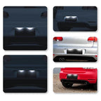 12V Car License Plate Lights LED Lamp Auto Accessories for VW Golf 4 5 6 7 MK4 MK7 Passat CC Scirocco Skoda Seat Leon Ibiza