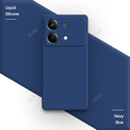 Liquid Silicone Cover for Xiaomi Redmi Note13 Note 13R 13 R Pro Plus 13RPro 5G Square Soft Original Mobile Phone Accessorie Case