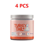 Dog Probiotic Soft Granules with Turkey Tail Mushroom&Vitamin Bacon Flavor Digestive Supplement Gut Health Daily Pet Nutrition