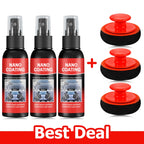 Car Nano Coating Brightening Cars Paint Kit - Professional Auto Polishing Tool, High Gloss Car Paint Scratch Repair Protection