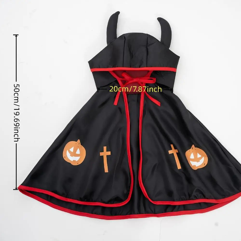 Halloween Cat Dog Costumes Funny Puppy Cloak Dog Pet Costumes For Halloween Party Puppy Photo Props Large Breed Photo Props