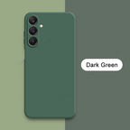 Original Square Liquid Silicone Phone Case for Samsung Galaxy A26 A36 A56 5G 360 Soft Protective Anti-drop Shockproof Back Cover