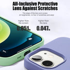 Luxury Liquid Silicone Phone Case for APPLE iPhone 18 13 12 14 15 16 Pro Max Cases for iPhone 17 Pro Shockproof Protector Cover