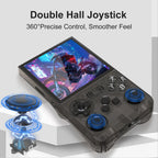 Consola de videojuegos retro portátil GAMINJA ANS13 15000+ juegos integrados Linux Pantalla IPS de 4,0 pulgadas Consola de juegos de bolsillo portátil