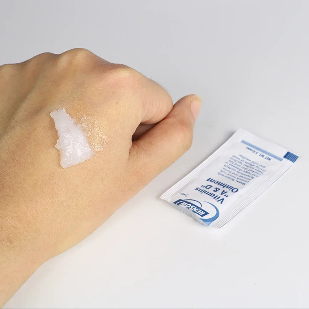 10/50/100pcs Tattoo Aftercare Cream Vitamin A D Ointment Recovery Healing Skin Microblading Skin Repair Gel Makeup Supplies