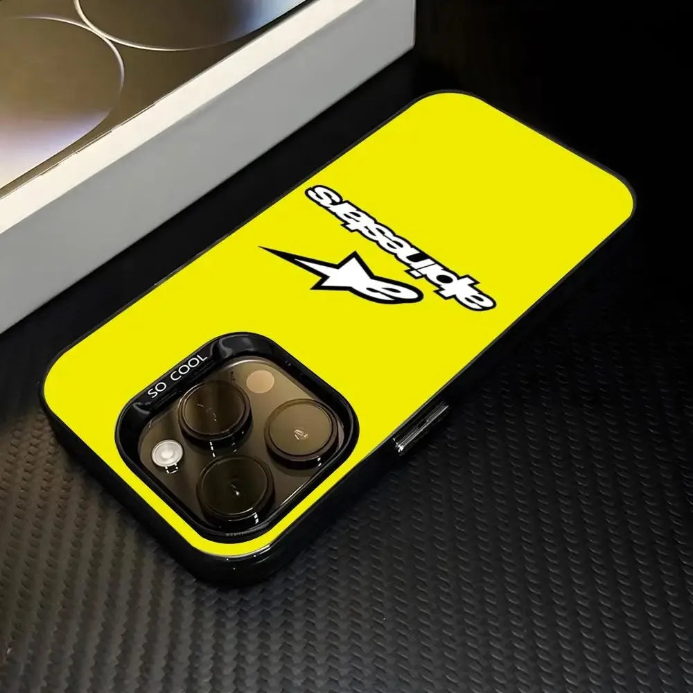 Phone Case For iPhone 17 17e 16e 16 15 14 13 12 11 mini Pro Max XR XSMAX Air Plus Anti Fall Matte S-Alp-inestar-S-es Logo Cover