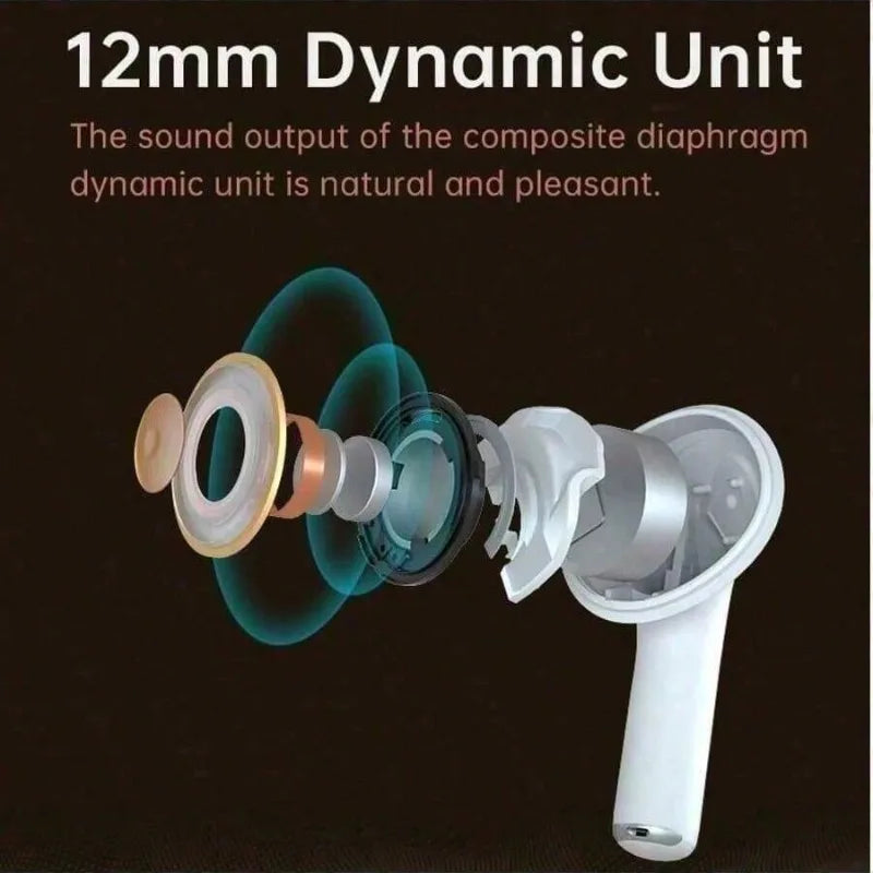 Bluetooth 5.3 TWS 9D HiFi Wireless Earbuds Sports Gaming Headphones