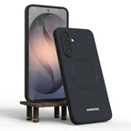 For Samsung Galaxy A57 A56 A55 A54 A37 A17 5G Magsafe Case Soft Silicone Magnetic Shockproof Back Cover for S26 S25 S24 S23 S22