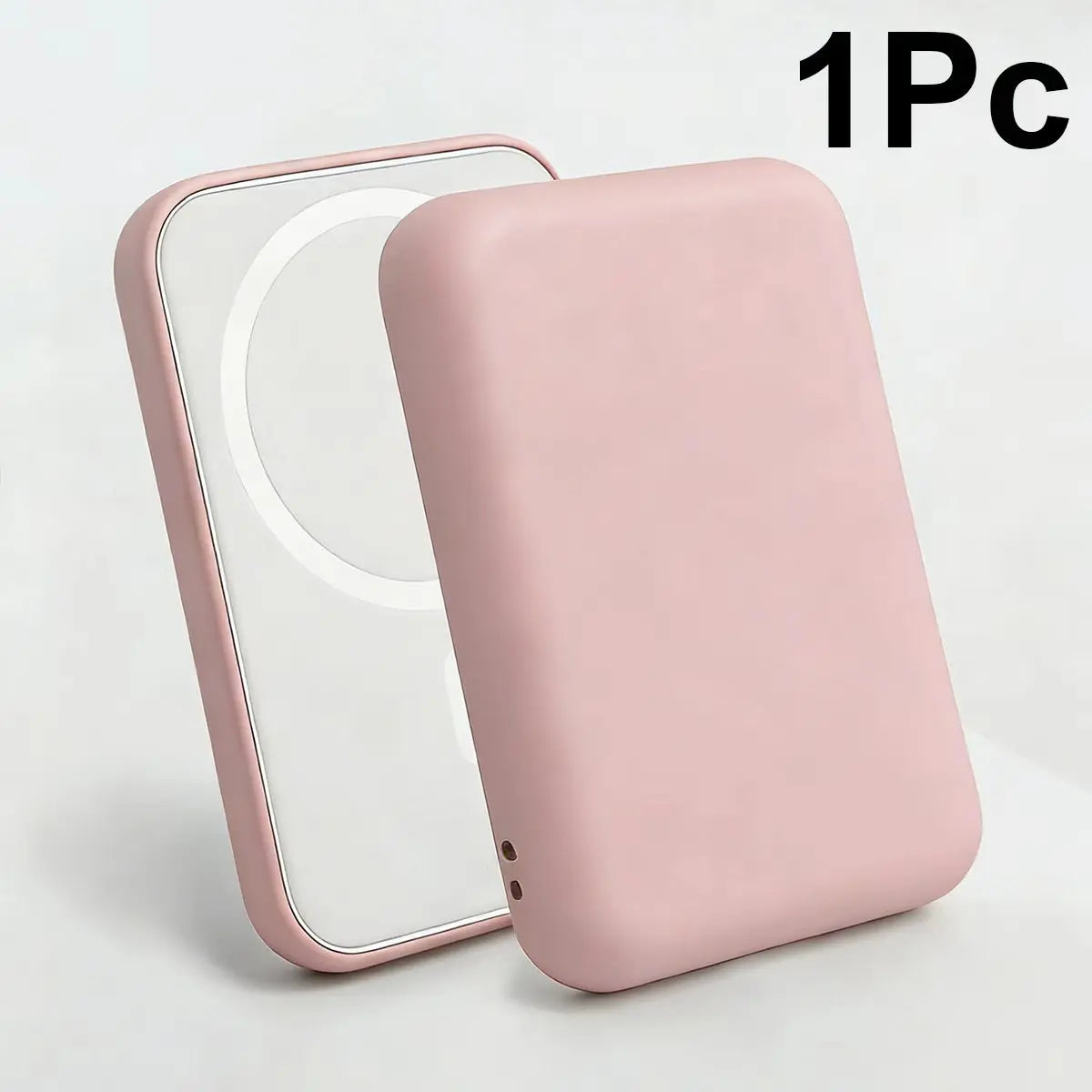 Magsafe Battery Pack Phone Case, Black, Pink, Transparent White/3-Pack |   Compatible with Magsafe Battery Pack, Ultra-Thin Tpu, Shockproof, Ultra-Thin Scratch-Resistant, Protective Bumper Case - Battery Not Included