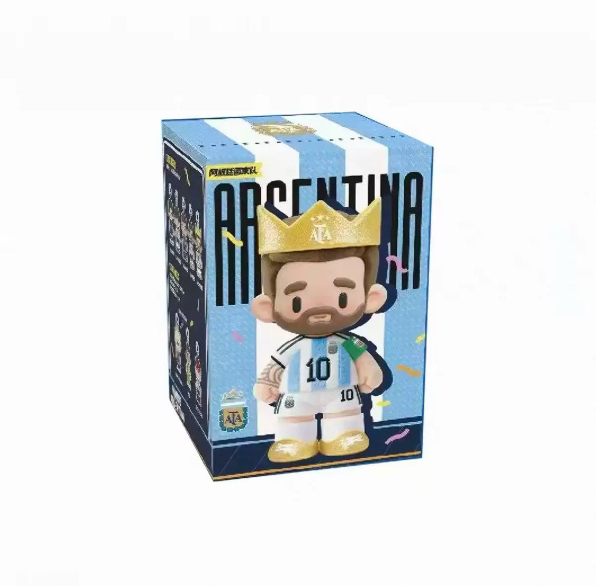 Original In-Stock Messi Argentina National Tea Player Series Vinyl Figurine Blind Box Pendant Collectible Ornament Toys Gifts