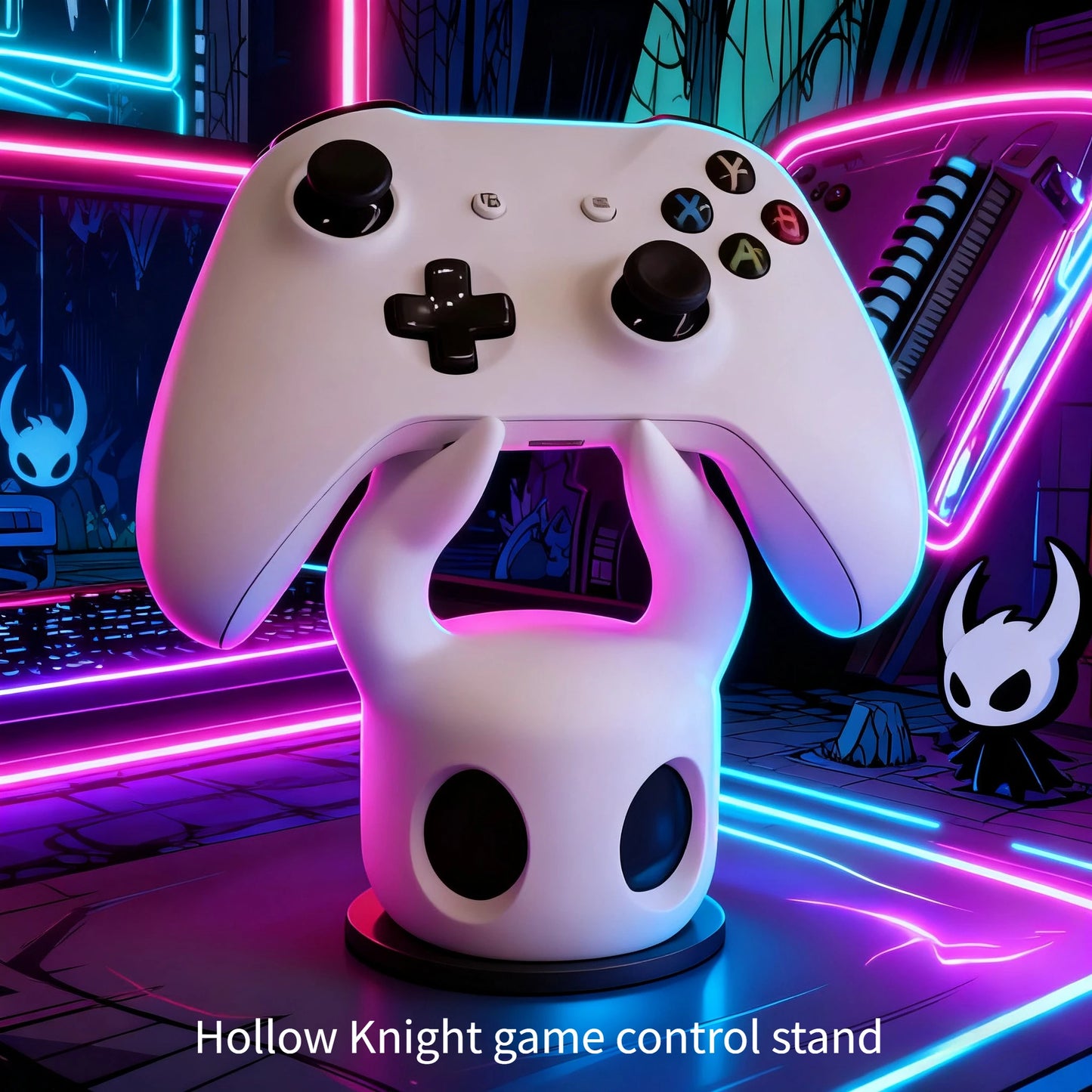 Universal Game Controller Stand | Hollow Knight Theme, Desktop Display for PS4/PS5/Switch