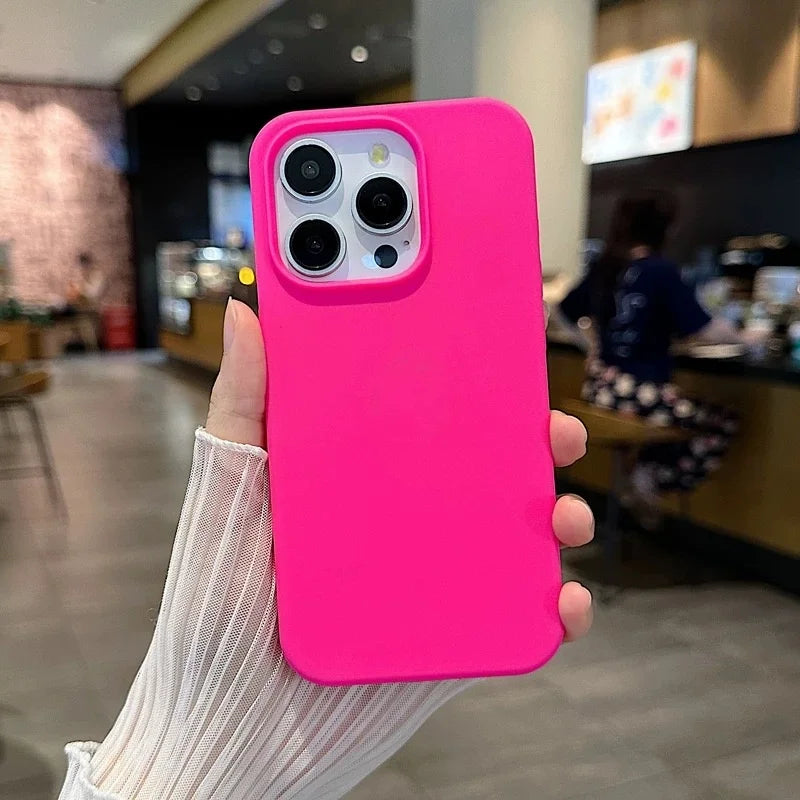 Liquid Silicone Phone Case For iPhone 17 16 ProMax 14 12 13 15 Pro Case for iPhone 17 16 13 Pro Max 11 Shockproof With Box Cover