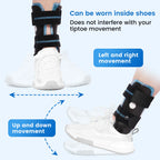 VELPEAU Ankle Brace Support for Ligament Injury and Tendonitis Surgery, Stirrup Ankle Splint Stabilizer with Foam & Gel Pad