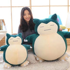 30/200cm Huge Pokemon Snorlax Anime Plush Toys Big Pokémon Plushie Kawaii Semi-finished Leather Holster Pillow Gift for Children