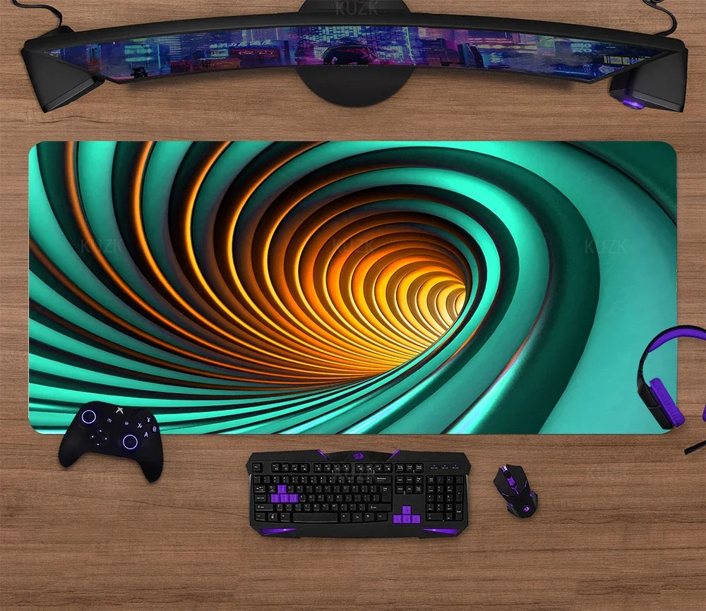 Alfombrilla de ratón Gaming, alfombrilla de escritorio para juegos, alfombrilla de teclado grande, alfombrilla Xll para ordenador, superficie de mesa para accesorios Xl Ped Mauspad