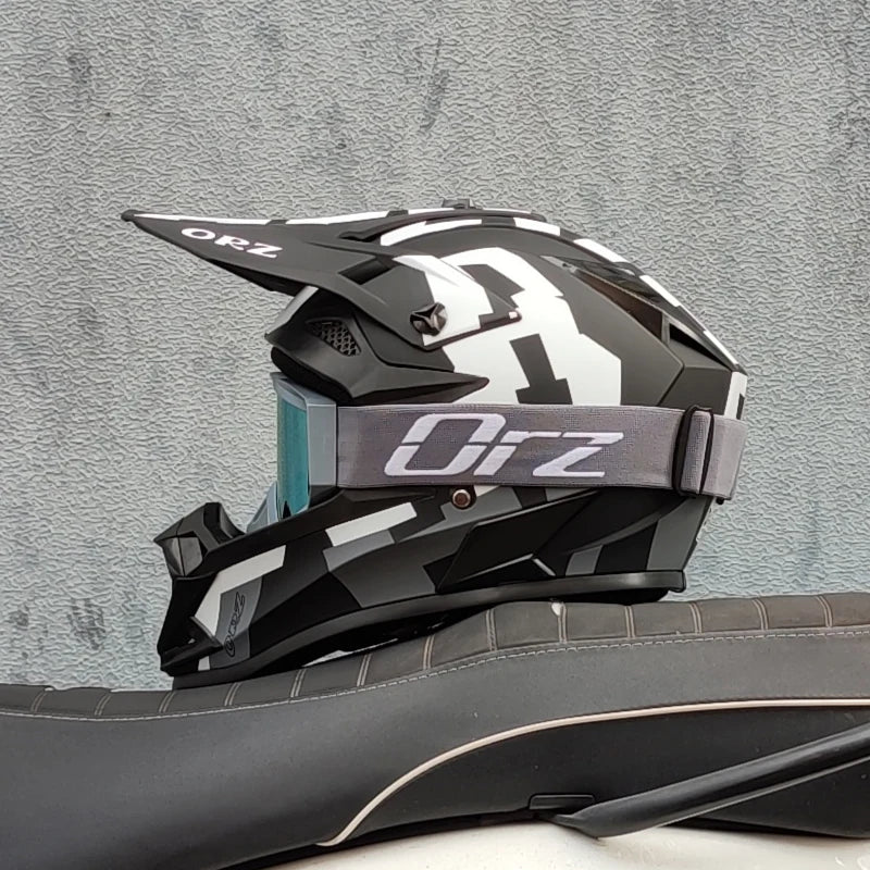 Super-Cool Motorcycle Off-road Helmet ATV Dirt Bike Helmet MTB Downhill Full Face Helmet Free gifts&a lot of Design capacetes