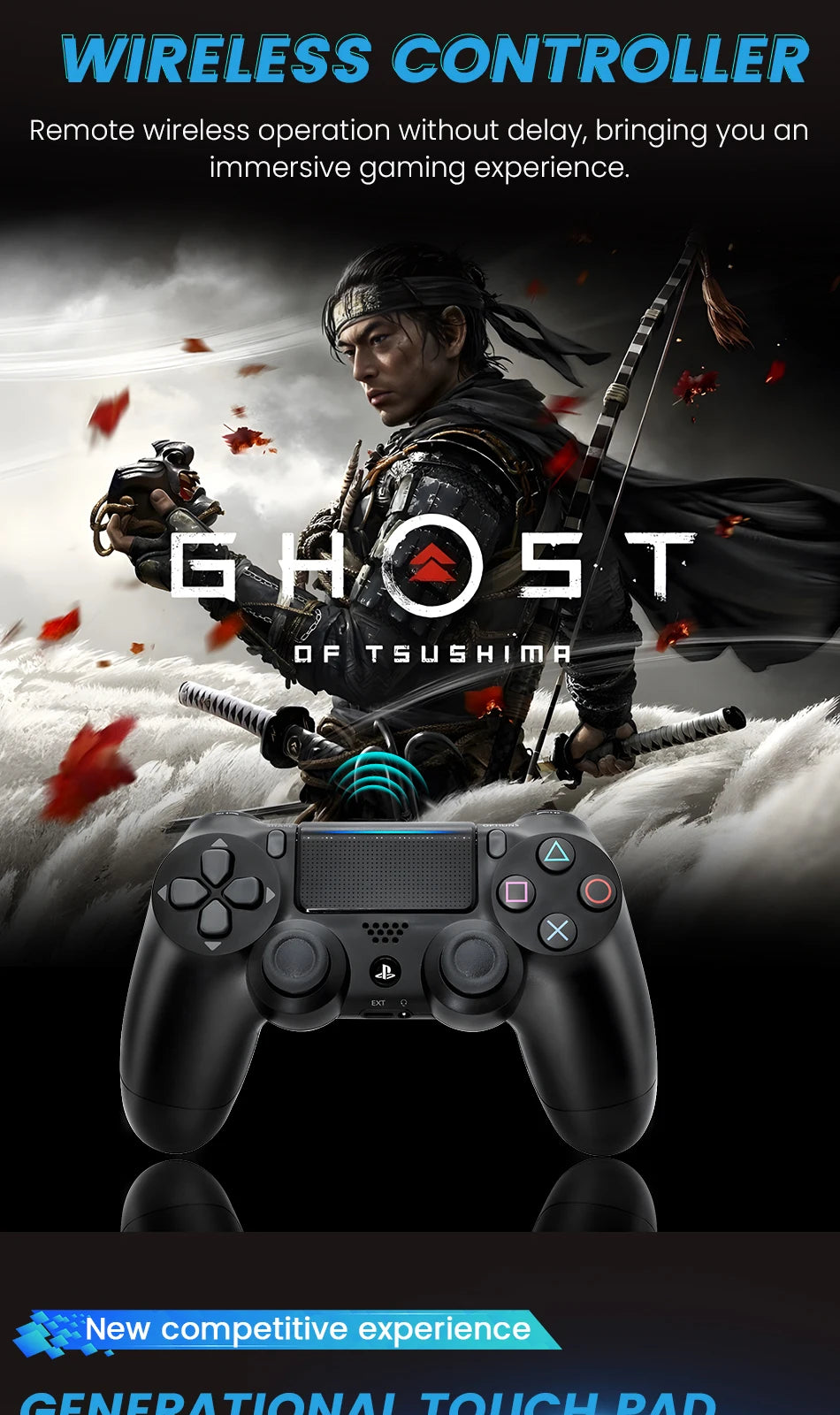 New Sony PS4 Controller Original DualShock 4 Wireless Bluetooth Game Controller Compatible With PlayStation4 Gaming Console