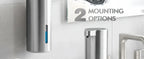 Automatic Soap Dispenser Stainless Touchless Rechargeable Hand Sanitizer Shampoo Detergent Dispenser for Kitchen Bathroom Toilet
