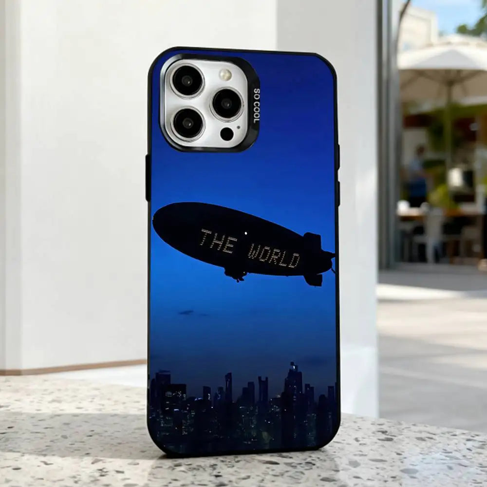 Scarfaces The World Is Yours Phone Case For iPhone 17,16,15,14,13,12,11,Pro,Max,Plus,E,Air,Mini Anti Fall Black  Bumper