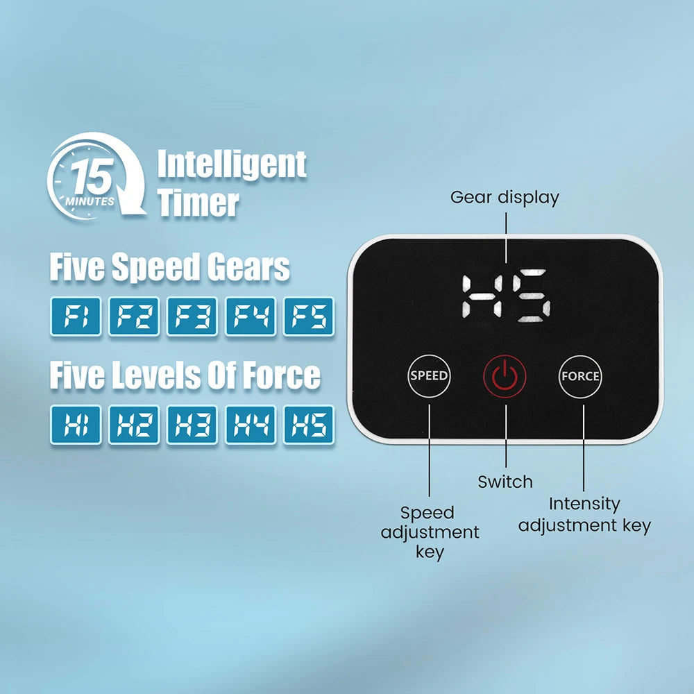Left & Right Rehabilitation Robot Gloves Hand Massage Device for Stroke Hemiplegia Hand Function Recovery Finger Workout Trainer