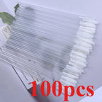 100Pcs Disposable Lip Brush Eyelash Extension Makeup Brushes Lash Extension Mascara Applicator Lipstick Wands Cosmetic Tools