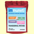 30 Patches Immune Support Transdermal Patches Zinc, Vitamin D3 , Vitamin C And Elderberry - Immune Booster Antioxidant