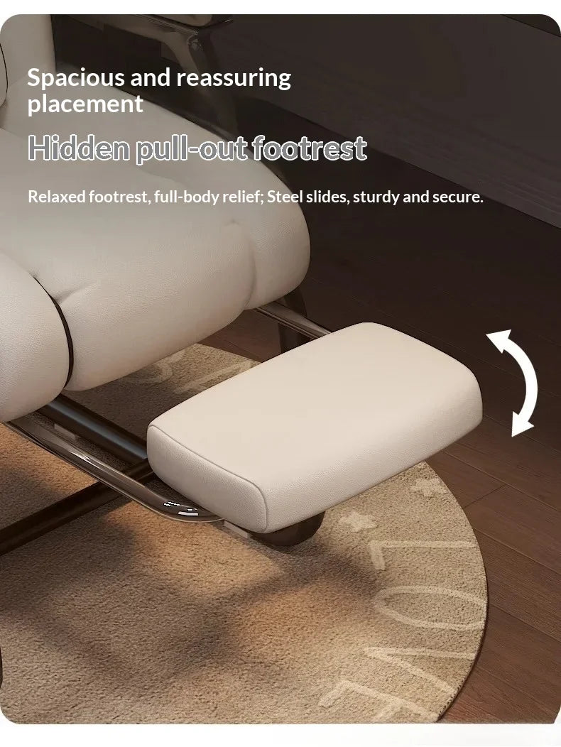 Computer Chair Gamer Chair Comfortable Ergonomic Bow-shaped Chair Sedentary Office Meeting Dormitory Chairs Home Desk Stool