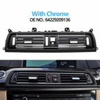 Car Central Air Conditioning AC Vent Grille Panel For BMW 5 Series F10 F11 520i 523i 525i 528i 535i  64229166885,64229209136