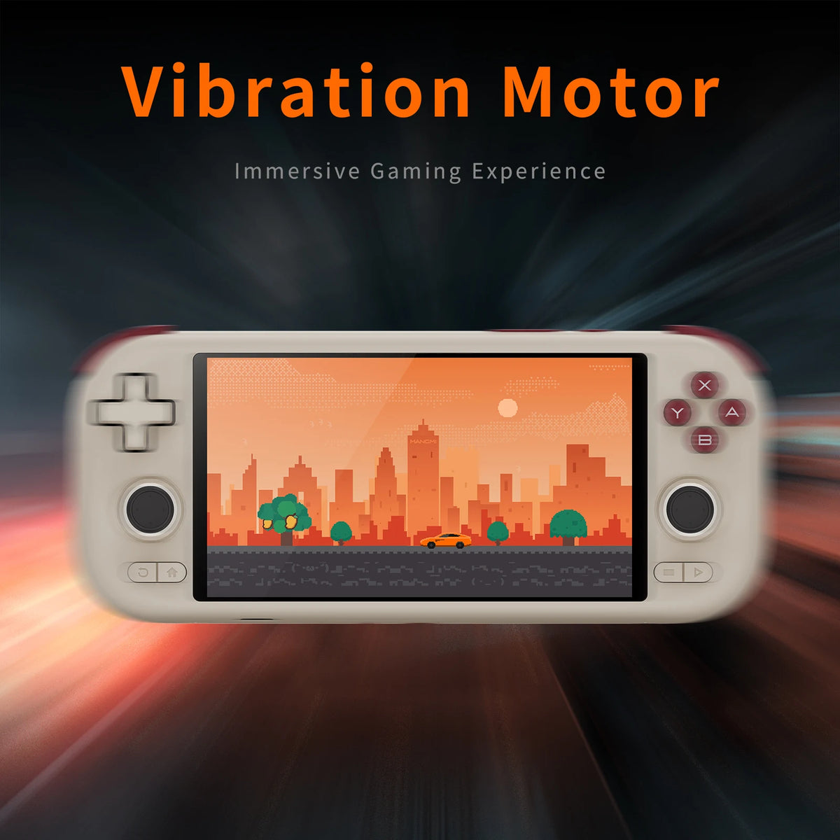 AMPOWN MANGMI AIR X Handheld Game Players Console 5.5'' IPS 1080P Touch Screen Android 14 Portable Retro Video Game Joystick