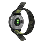 22mm 26mm QuickFit Nylon Loop Strap For Garmin Tactix 7 AMOLED Delta Bravo Band For Garmin Fenix 7X 6 PRO 5 3 Braided Watchbands