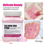 Salmon DNA PDRN Vitamin C Collagen Crystal Soft Mask Powder Rose Petal Hyaluronic Acid Face Mask DIY Plant Deep Hydrating Mask