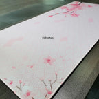 Pink Cherry Blossoms Mousepad Home Computer Table Large Pc Mouse Pad Art Sakura Keyboard Mause Rug Desk Mat Office Accessories