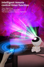 LED Star Galaxies Projector Night Light Astronaut Starry Sky Bedroom Room Decor Children's Gift - LED Atmosphere Creating Lamp