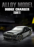 1:32 Dodge Challenger SRT Hellcat Redeye V8 Alloy Metal Diecast Model American Muscle Sports Car Collection Of Hobby Decorations