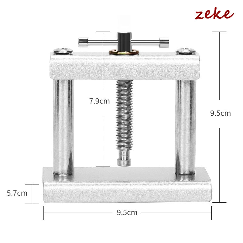 Professional Watch Back Case Presser Closing Metal Capping Machine Watch Press Set for Change Battery Watchmaker Maintenance Kit