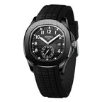 NIBOSI Luxury Men‘s Watches Business Waterproof Male Clock Luminous Silicone Band Date Square Quartz Man Watches Reloj Hombre