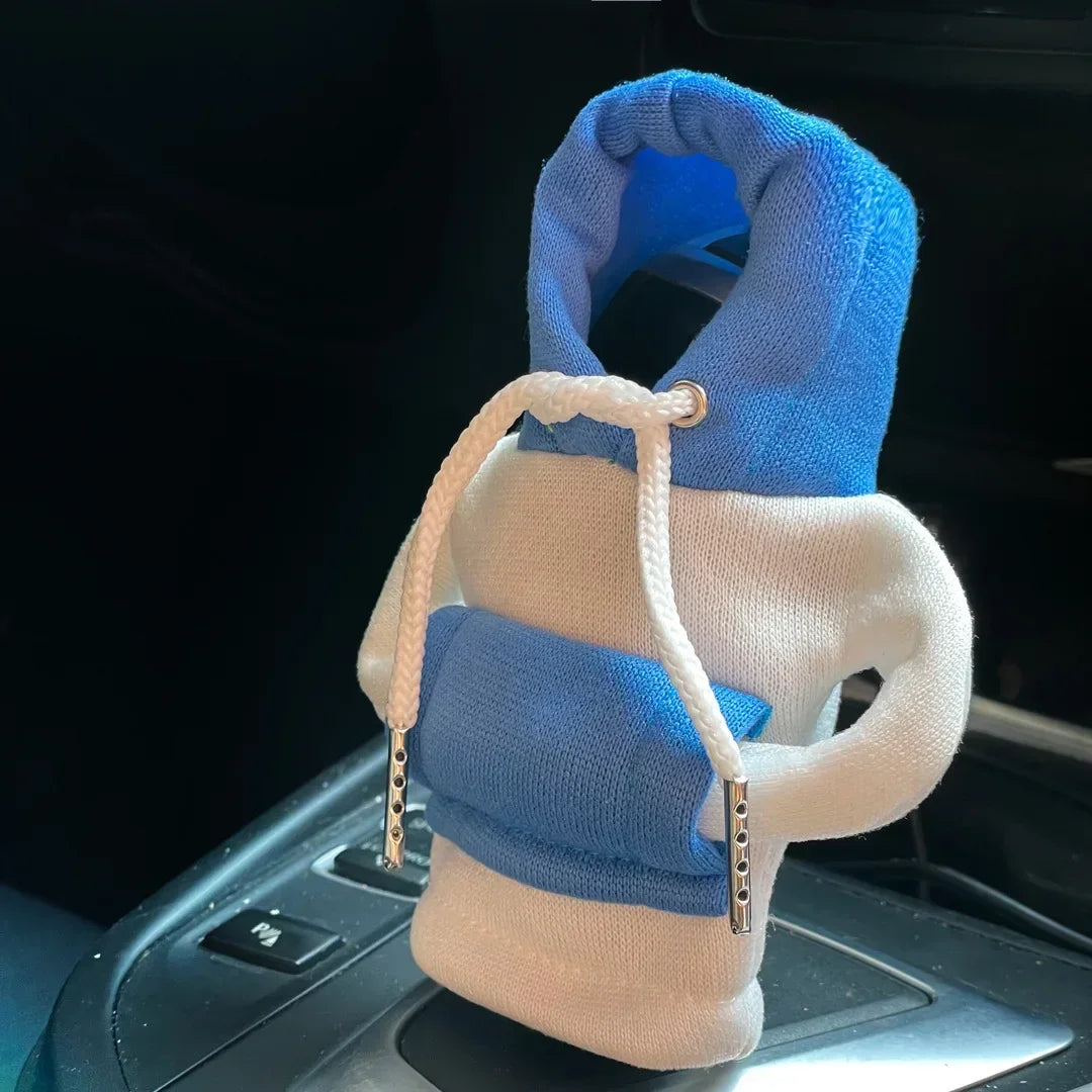 Car Hand Handle Gear Sweatshirt Shark Frog Hoodie Shift Cap Fashion Shift Hoodie Car Shift Knob Cover Car Fashion Accessories