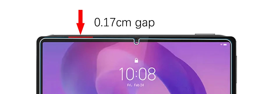 2pcs Tempered Glass Screen Protector For Lenovo Idea Tab Plus Pro 12.7 11 12.1 inch 9H Film