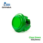 Qanba Gravity KS Mechanical Shafts Silent Pushbutton 24mm/30mm Arcade Button Snap-in (Boxed)