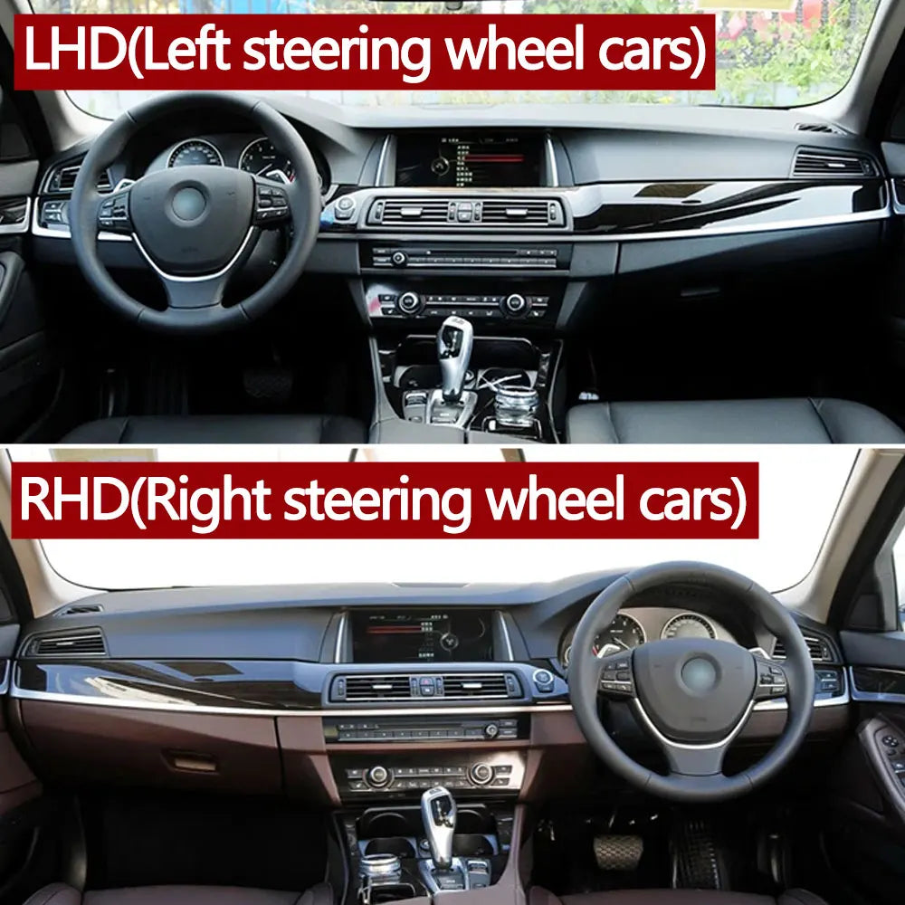 LHD RHD Car Front Rear Air Conditioning Chromed AC Vent Grille Outlet Cover Panel For BMW 5 Series F10 F11 F18 520i 523i 525i