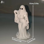 A ghost Niang ornaments, creative design modeling decorative ornaments, suitable for creating a festive atmosphere.