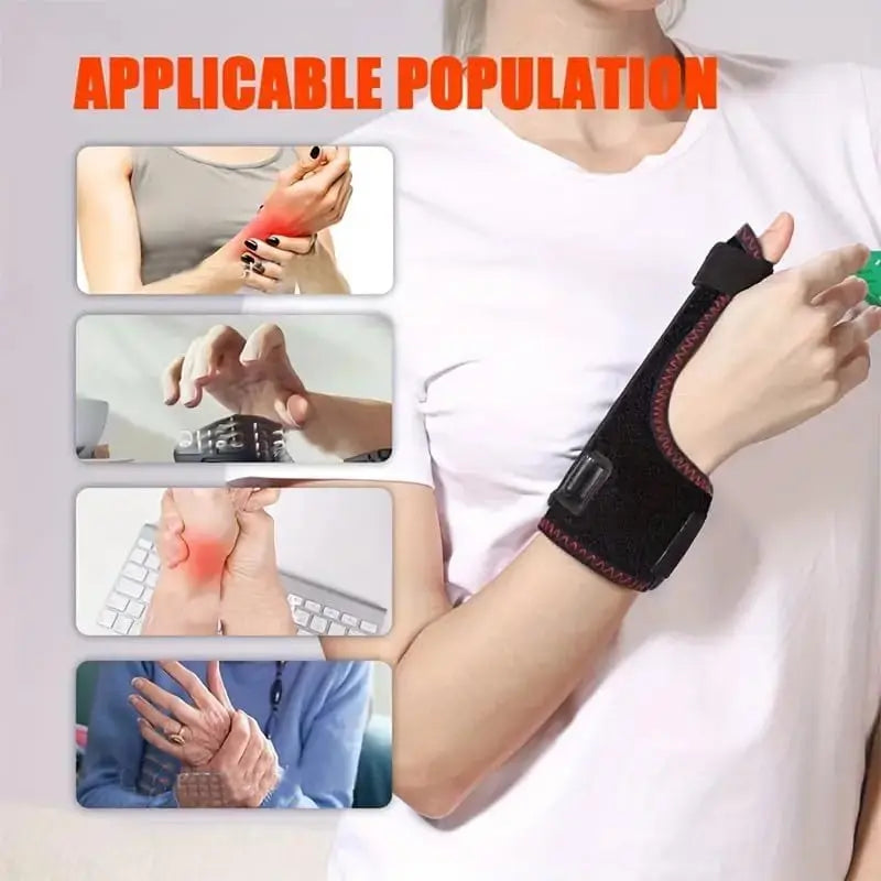 Heating Massage Finger Braces 3 Levels Hot Compress Massage Finger Brace Hand Finger Protector Massage Instrument Spa