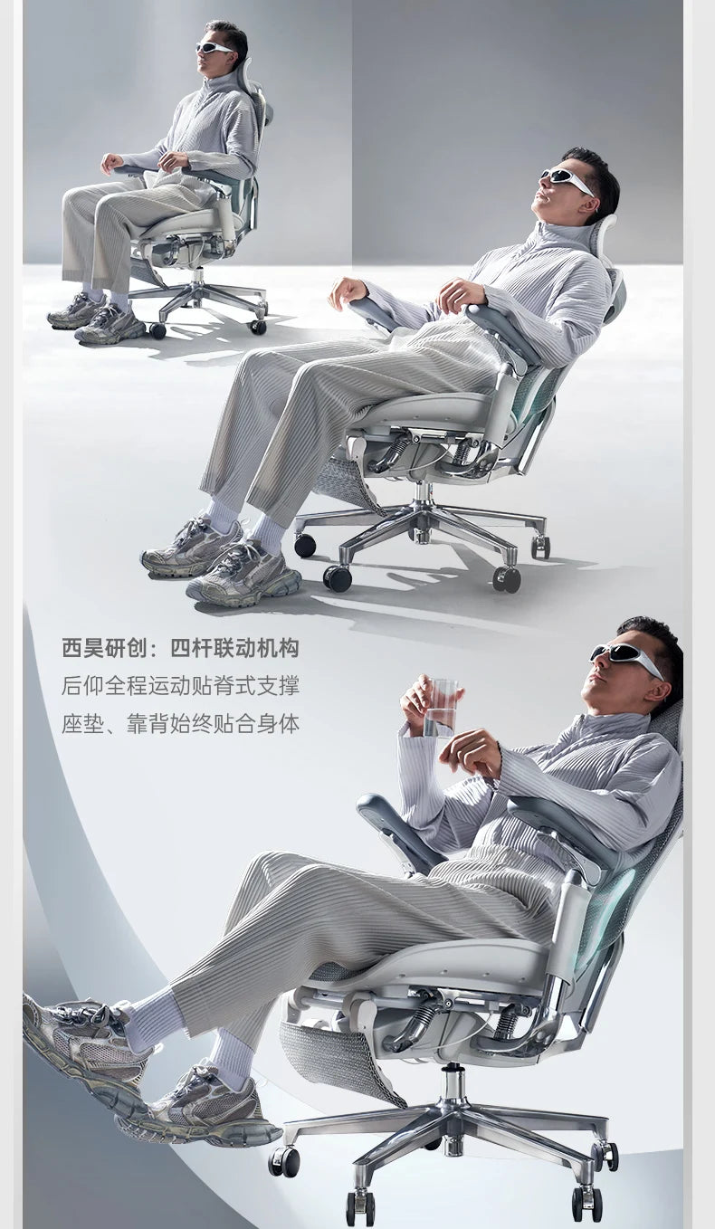 Intelligent Ergonomic Computer Chair Massage Boss Design Recliner Office Chair Gaming Chaise Portable Fotel Gamingowy Furniture