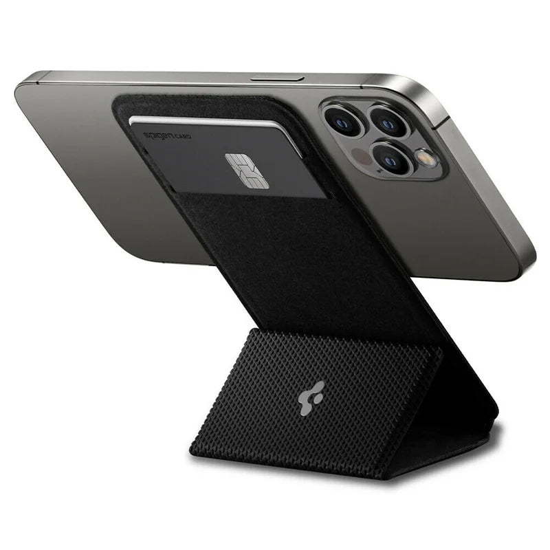 Spigen Smart Fold For MagSafe Card Holder For iPhone 17 Air 12 13 14 Plus 15 16 17 Pro Max Folding Bracket Card Bag