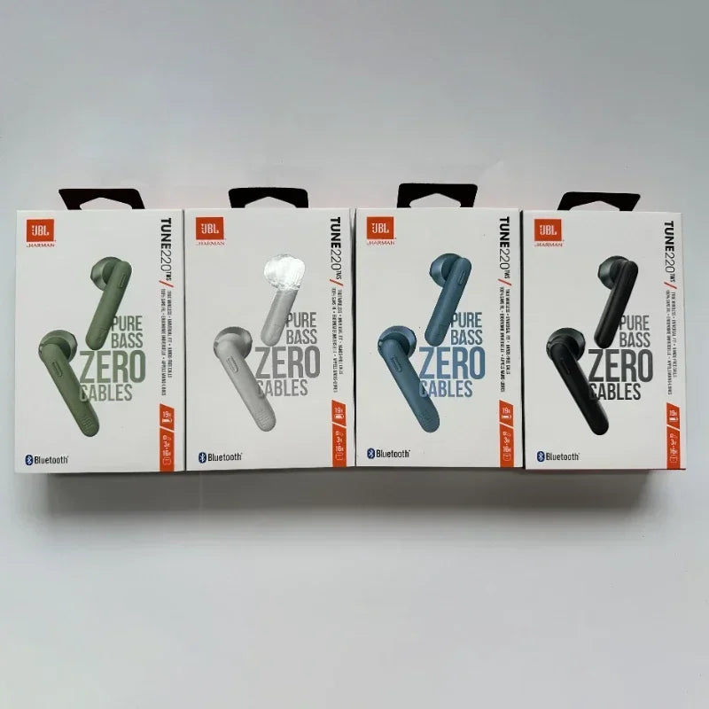 JBL Tune 220TWS True Wireless Bluetooth Earbuds with Bass Sound and Mic
