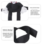 Halloween Pet Cosplay Costume Scary Doll Horseback Riding Outfit Dog Cat Spooky Pet Halloween Attire Dress Up Party Dog Vest