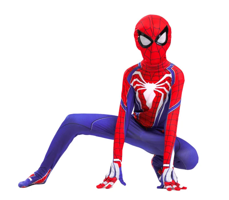 Full Set Halloween Cosplay Costume For Spider Fans Collector Miles Morales Zentai Suit Halloween Christmas Party Halloween Gift