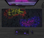 Alfombrilla de ratón Gaming, alfombrilla de escritorio para juegos, alfombrilla de teclado grande, alfombrilla Xll para ordenador, superficie de mesa para accesorios Xl Ped Mauspad